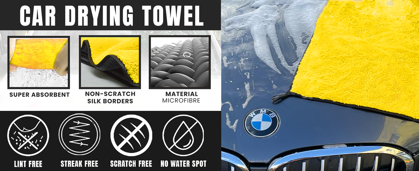car drying towel large
