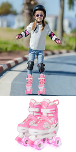 kids girls roller skates