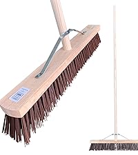 24” Stiff PVC Large Broom