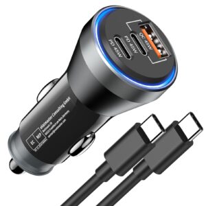 USB C Car Charger Adapter 90W