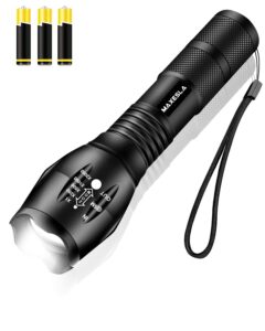Maxesla LED Torch 2000 Lumens Gifts for Men Dad Kids