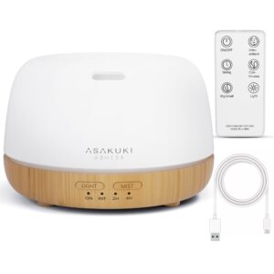 ASAKUKI Essential Oil Diffuser 300ml