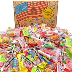 American Sweets Gift Box - 100+ Piece American Party Sweets Box - Birthday Party Candy