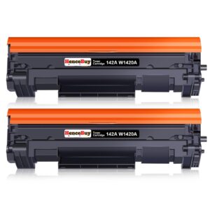 HenceBuy (With Chip 142A W1420A Black Toner Cartridges for HP 142X W1420X Compatible with HP LaserJet M110 M110w HP LaserJet MFP M140 M140w Ink MFP M139 Laser Printers