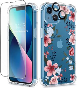 GVIEWIN Compatible with iPhone 13 Case 6.1 Inch 2021