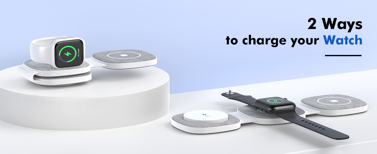iphone and watch charger stand