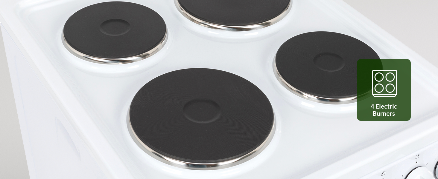 Willow electric cooker with 4 electric burners