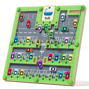 Magnetic Alphabet Letters Maze