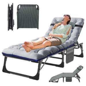 Meulbaty 190x68x28cm Folding Garden/Beach Sun Lounger with Cushion