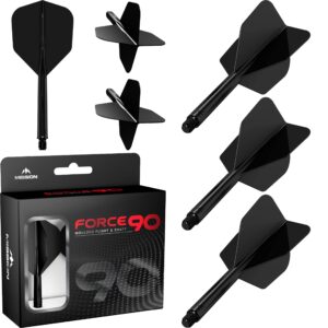 Mission Darts Force 90 | Integrated Precision Moulded Dart Flight And Shaft System