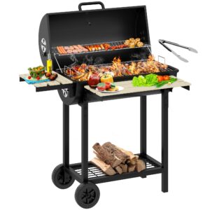 YITAHOME L Charcoal Smoker BBQ