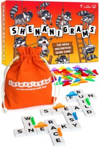 Shenanigrams – The Mega-Mischievous Word Game! A Super Fun & Fast Family Party Game for Kids