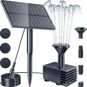 Biling Solar Water Fountain for Bird Bath