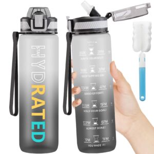 QLUR Water Bottle with Straw