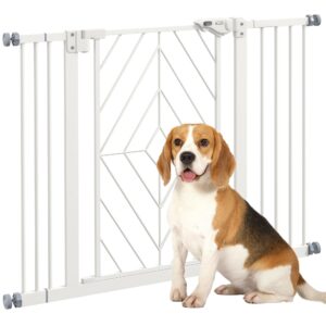 PawHut Pressure Fit Safety Gate for Doorways and Staircases