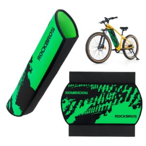ROCKBROS Ebike Battery Protective Cover for Integrated Frame Battery 28-38 cm Circumference E-bike Battery Cover from Cold/Dust SBR+Polyester Battery Protection Increases Running Time