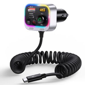 Syncwire Bluetooth 5.3 FM Transmitter Car Adapter