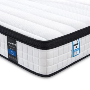 Inofia Small Double Memory Foam Sprung Mattress 10.6 Inch
