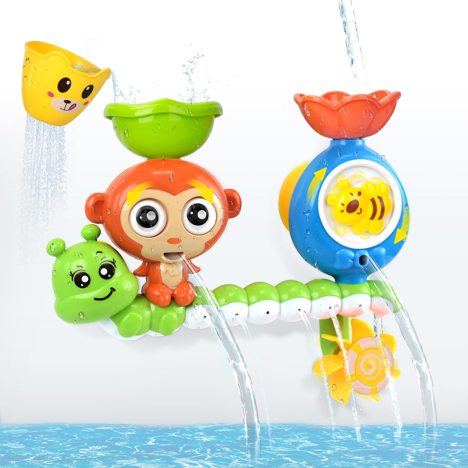 Bath Toys for 1 2 3 Year Old