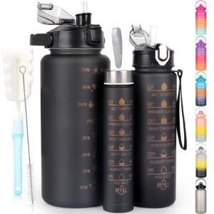 OKKLE 3 Pack Water Bottle 2L 700ML 300ML