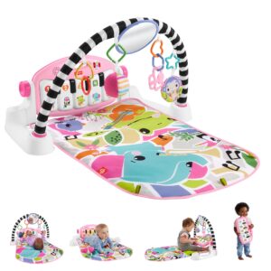 Fisher-Price Baby Activity Mat Glow and Grow Kick & Play Piano Gym