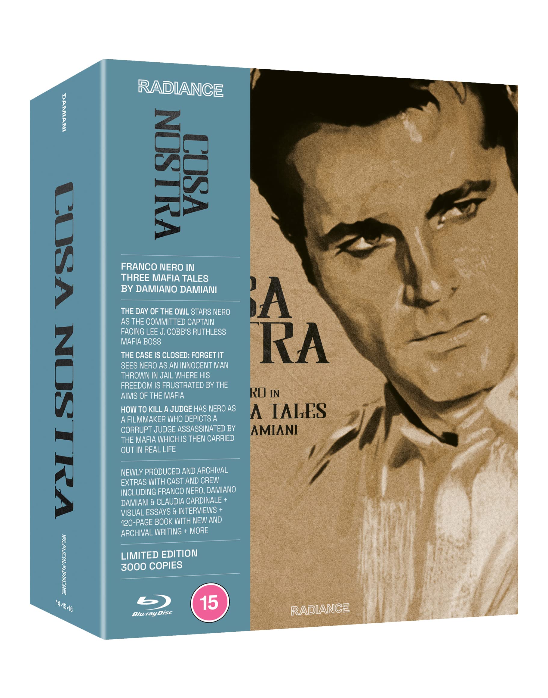 Cosa Nostra: Franco Nero in Three Mafia Tales by Damiano Damiani [Blu-ray]