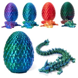 3D Printed Dragon in Egg