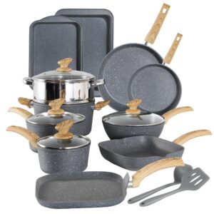KITCHEN ACADEMY BETTER LIVING THROUGH COOKING PERFECTION Induction Cookware Set