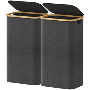 Lifewit 2 Pack 100L Laundry Basket with Lid