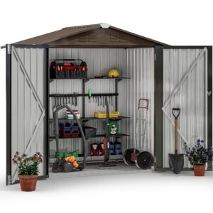 YITAHOME 6 x 4FT Garden Shed