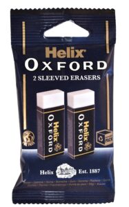 Helix Oxford Twin Pack of Erasers