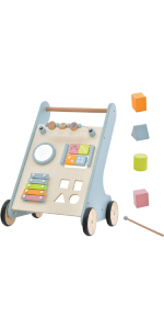 Maxmass Wooden Baby Walker