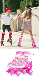 kids girls roller skates