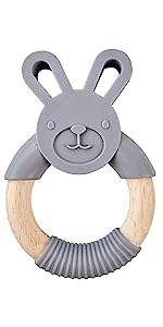 Bunny Rabbit Baby Teething Toy