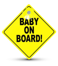 baby board car sign sticker child badge onboard on for in stickers