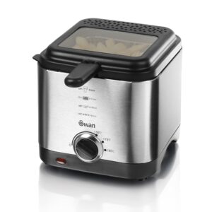 Swan 1.5 litre Stainless Steel Fryer with Viewing Window