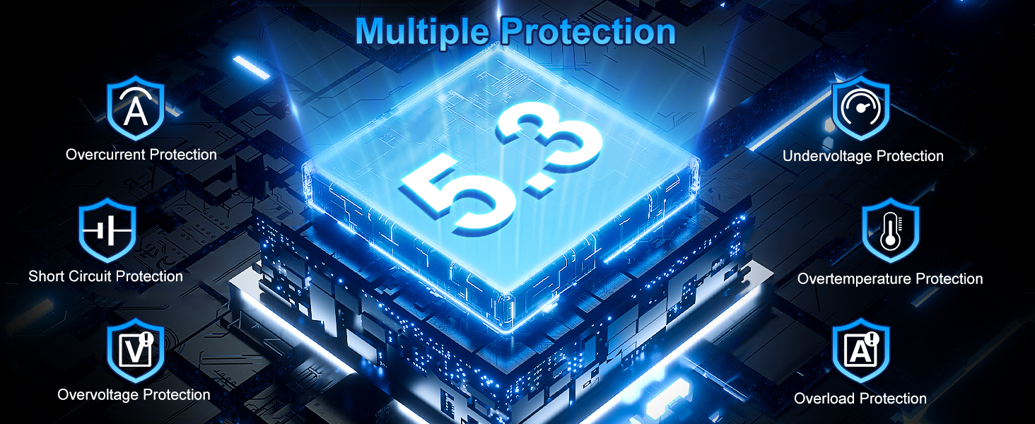 Bluetooth 5.3 Transmitter Wireless Car Radio Adapter with 2 USB Pot, FM Bluetooth Transmitter