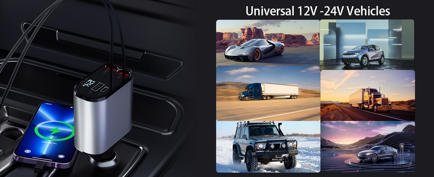 retractable car charger