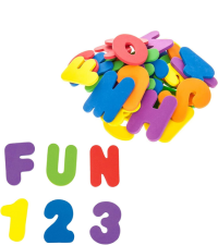 36 Soft EVA Foam Letters & Numbers