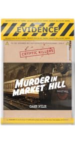 Murder Case File Mystery Folder Crime Solve Detective Game Fun Police Hunt Play Party