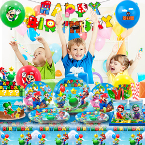 super mario birthday decorations
