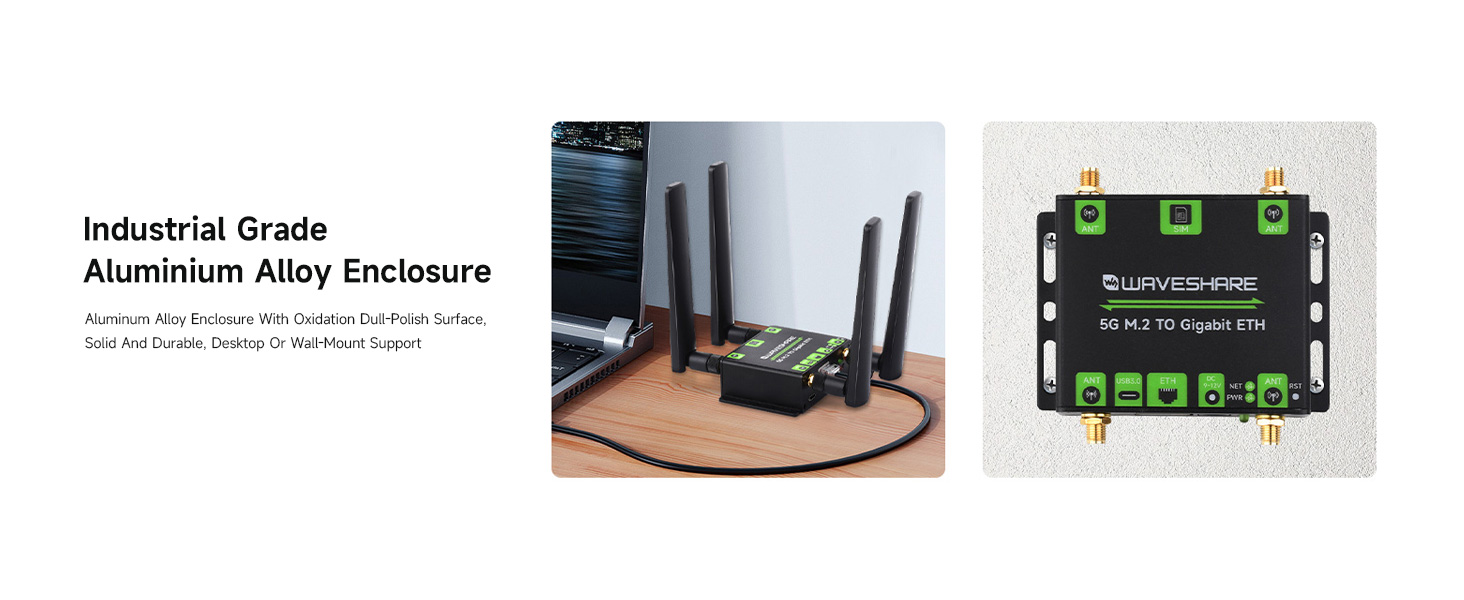 5G M.2 TO Gigabit ETH