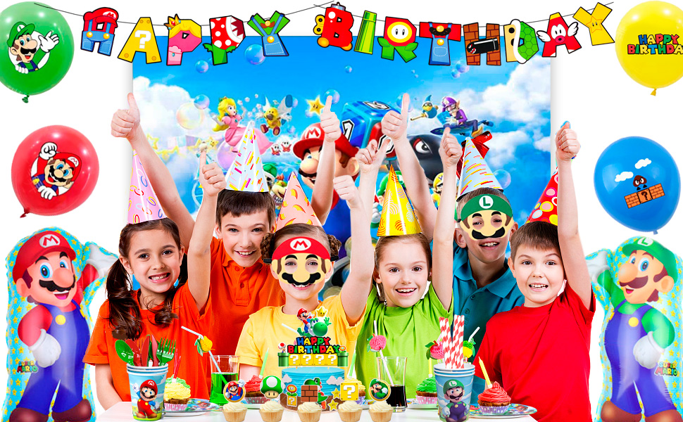 mario party decorations