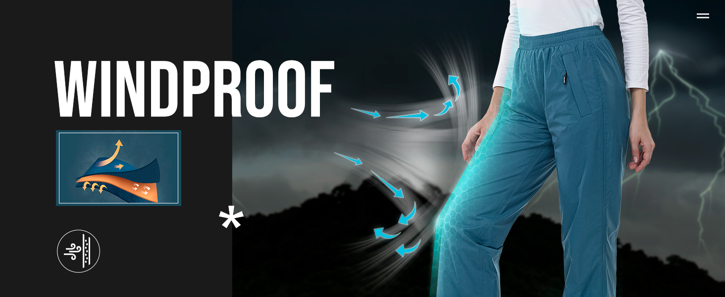waterproof over trousers ladies outdoor ventures women cycling rain pants women windproof