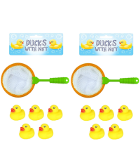 2pk Rubber Ducks & Net