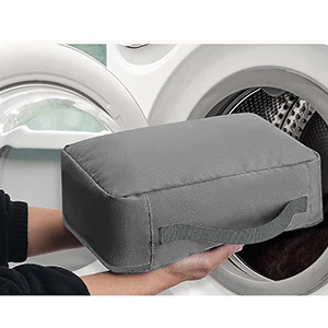 The fabric of the packing cube is light and thin.
