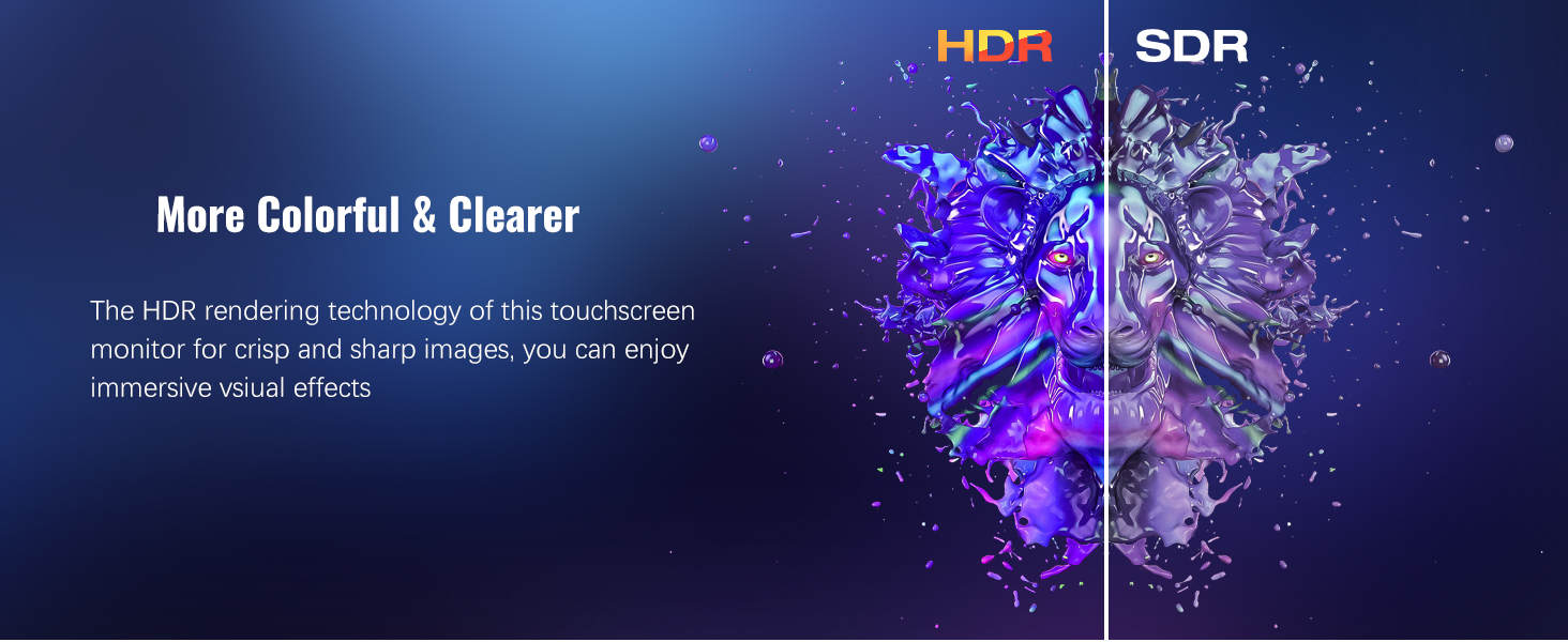 18.5 inch touchscreen monitor