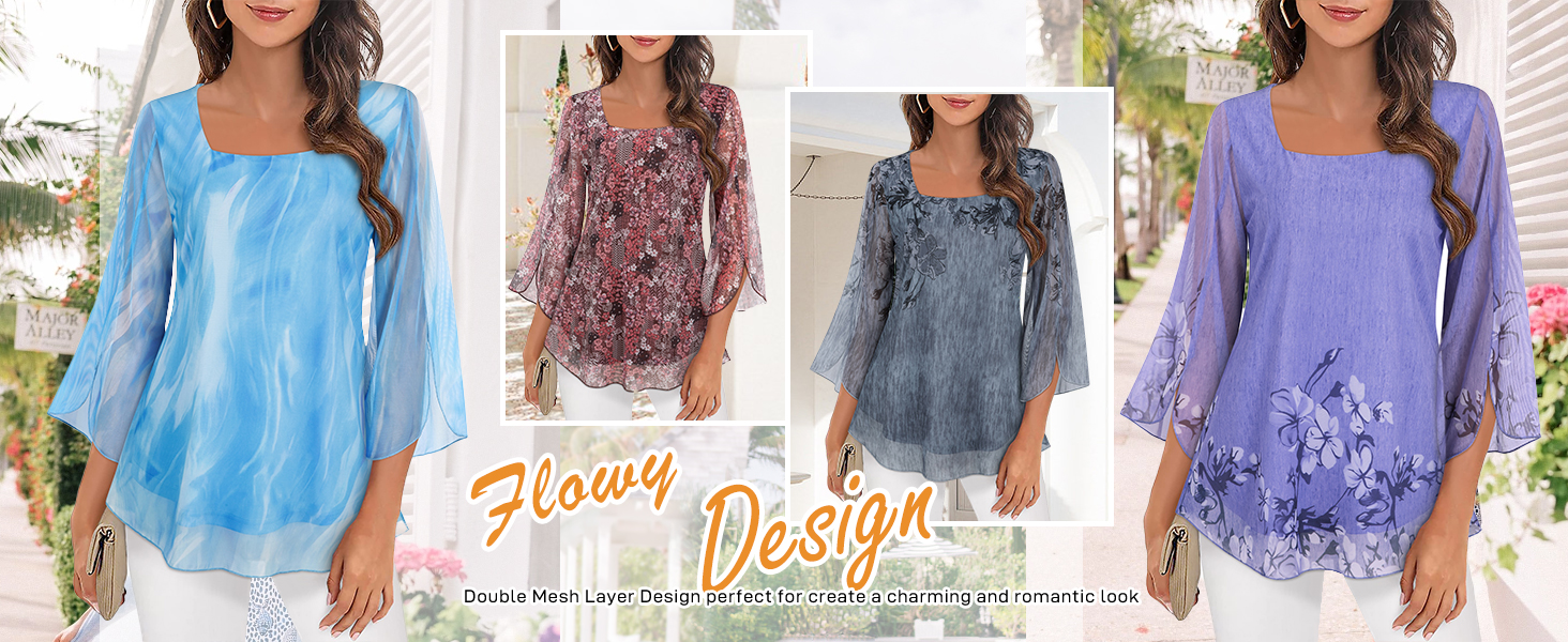 womens flowy blouse