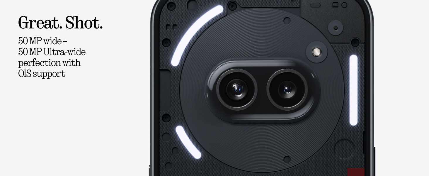 Nothing Phone (2a) Black smartphone