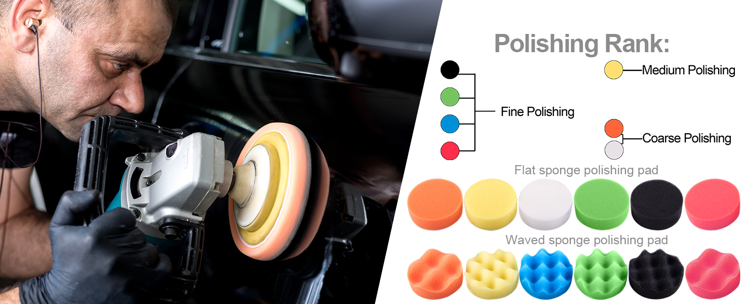 polishing pads for car polisher